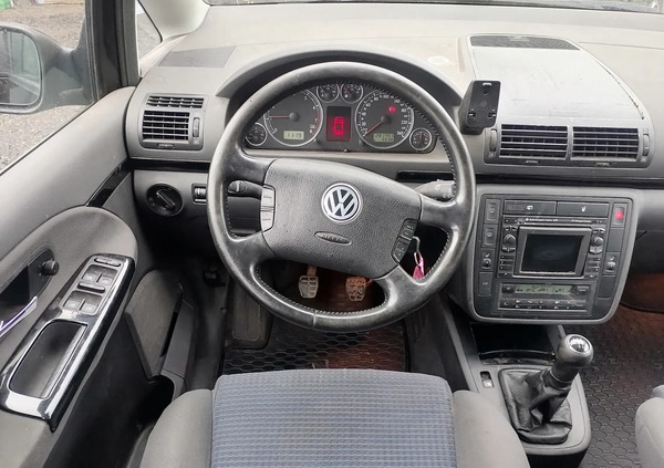 Volkswagen Sharan cena 8400 przebieg: 281713, rok produkcji 2003 z Bolesławiec małe 106